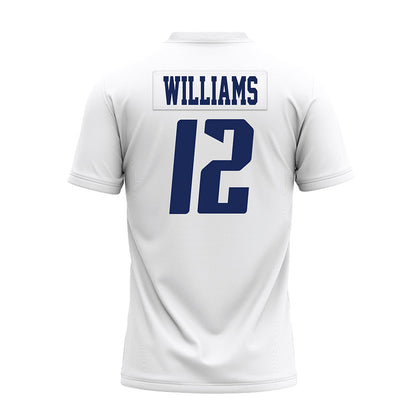 Rice - NCAA Football : Joshua Williams - White AAC Premium Football Jersey