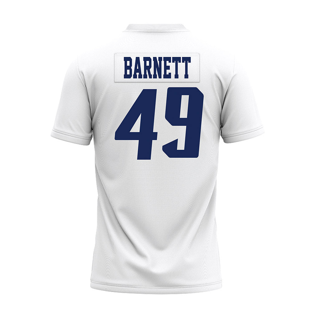 Rice - NCAA Football : Micah Barnett - White AAC Premium Football Jersey-1