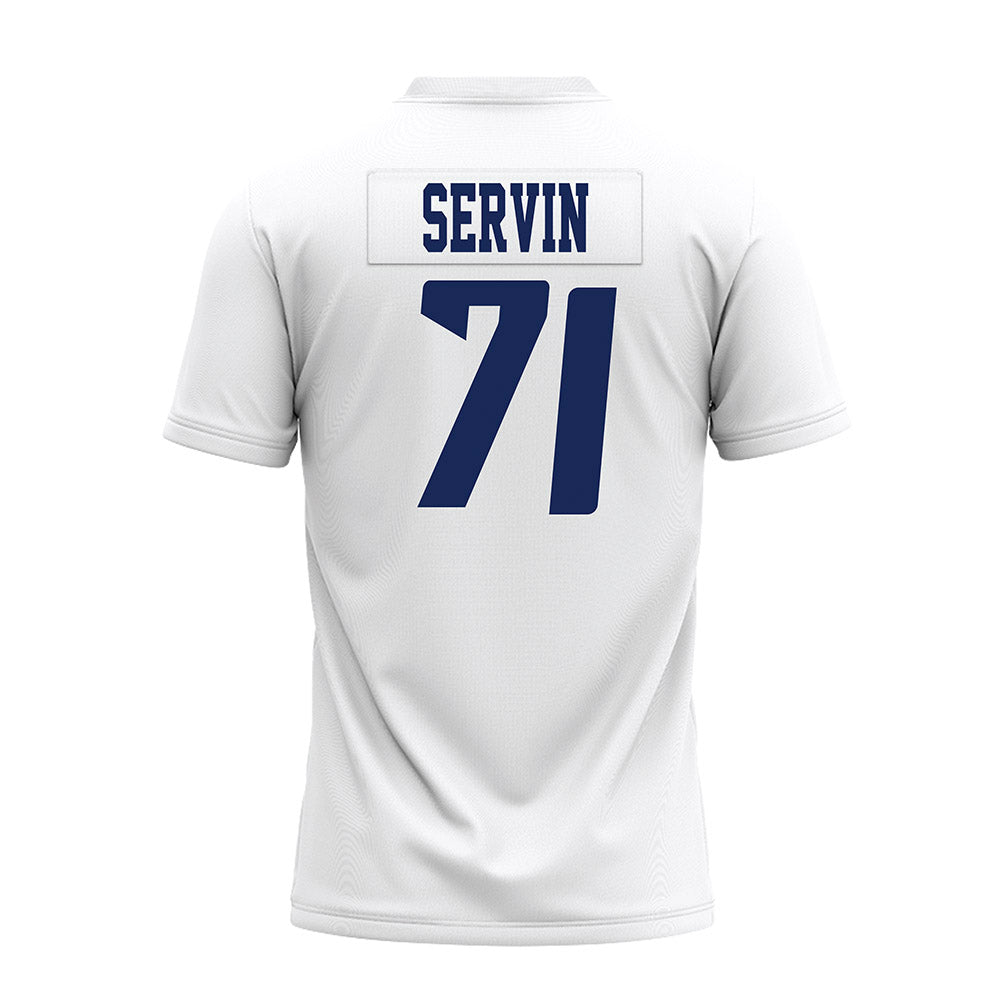 Rice - NCAA Football : Clay Servin - White AAC Premium Football Jersey