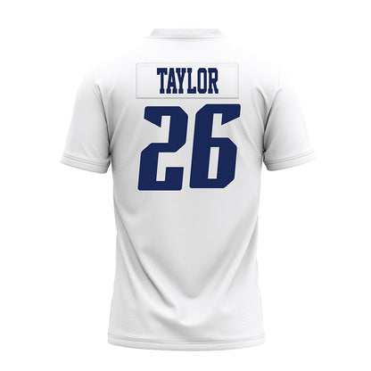 Rice - NCAA Football : Gabe Taylor - White AAC Premium Football Jersey