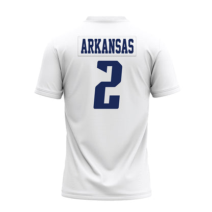 Rice - NCAA Football : DJ Arkansas - White AAC Premium Football Jersey