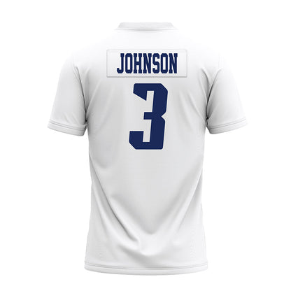 Rice - NCAA Football : JoVoni Johnson - White AAC Premium Football Jersey