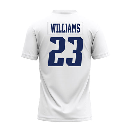 Rice - NCAA Football : Jeremiah Williams - White AAC Premium Football Jersey