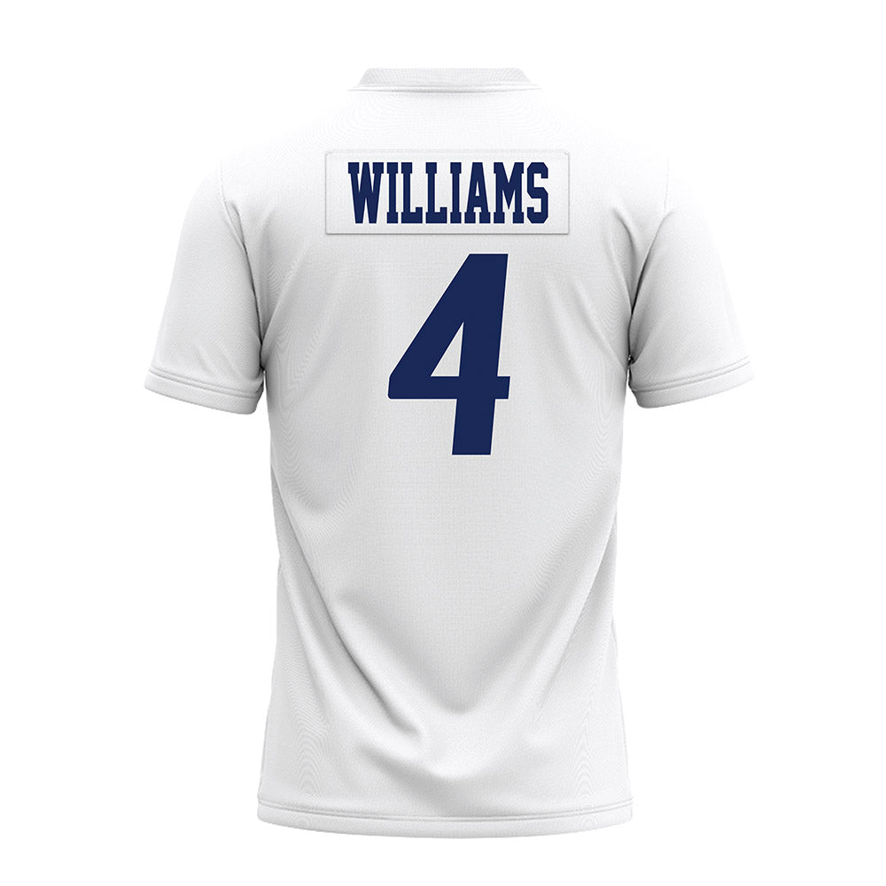 Rice - NCAA Football : Marcus Williams - White AAC Premium Football Jersey