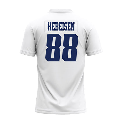 Rice - NCAA Football : Jaggar Hebeisen - White AAC Premium Football Jersey