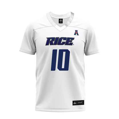 Rice - NCAA Football : Quinton Jackson - White AAC Premium Football Jersey