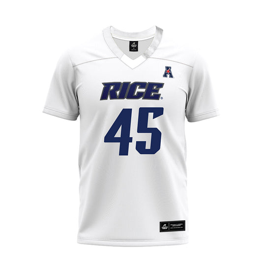 Rice - NCAA Football : Demone Green - White AAC Premium Football Jersey