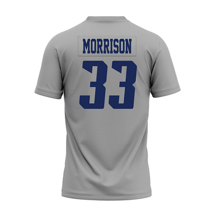 Rice - NCAA Football : Myron Morrison - Mid Grey AAC Premium Football Jersey