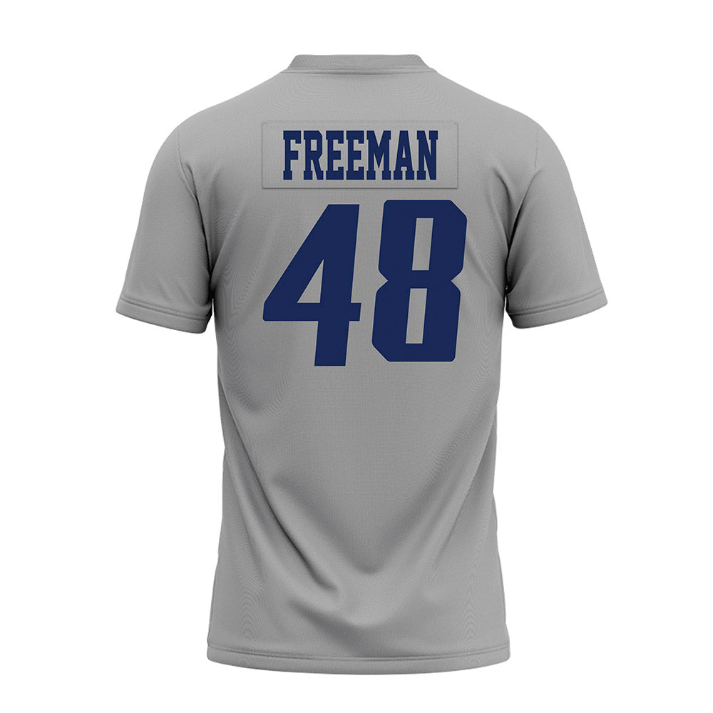 Rice - NCAA Football : Wyatt Freeman - Mid Grey AAC Premium Football Jersey