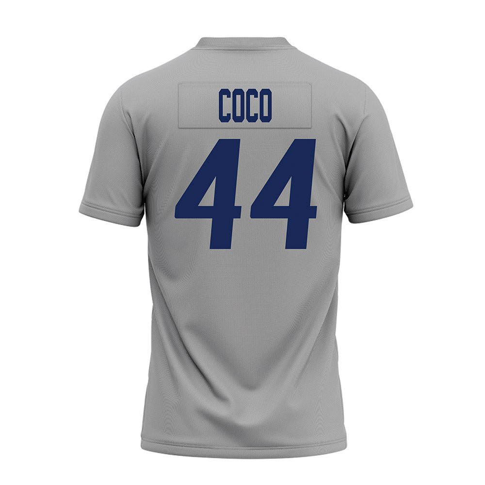 Rice - NCAA Football : Coleman Coco - Mid Grey AAC Premium Football Jersey