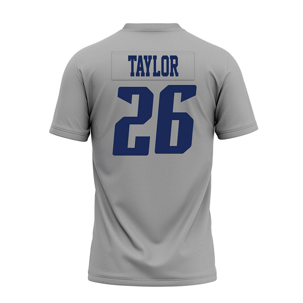 Rice - NCAA Football : Gabe Taylor - Mid Grey AAC Premium Football Jersey