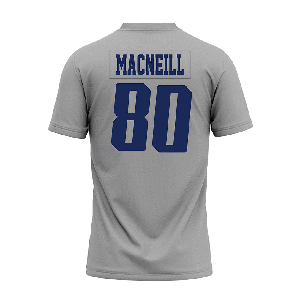 Rice - NCAA Football : Rawson MacNeill - Mid Grey AAC Premium Football Jersey