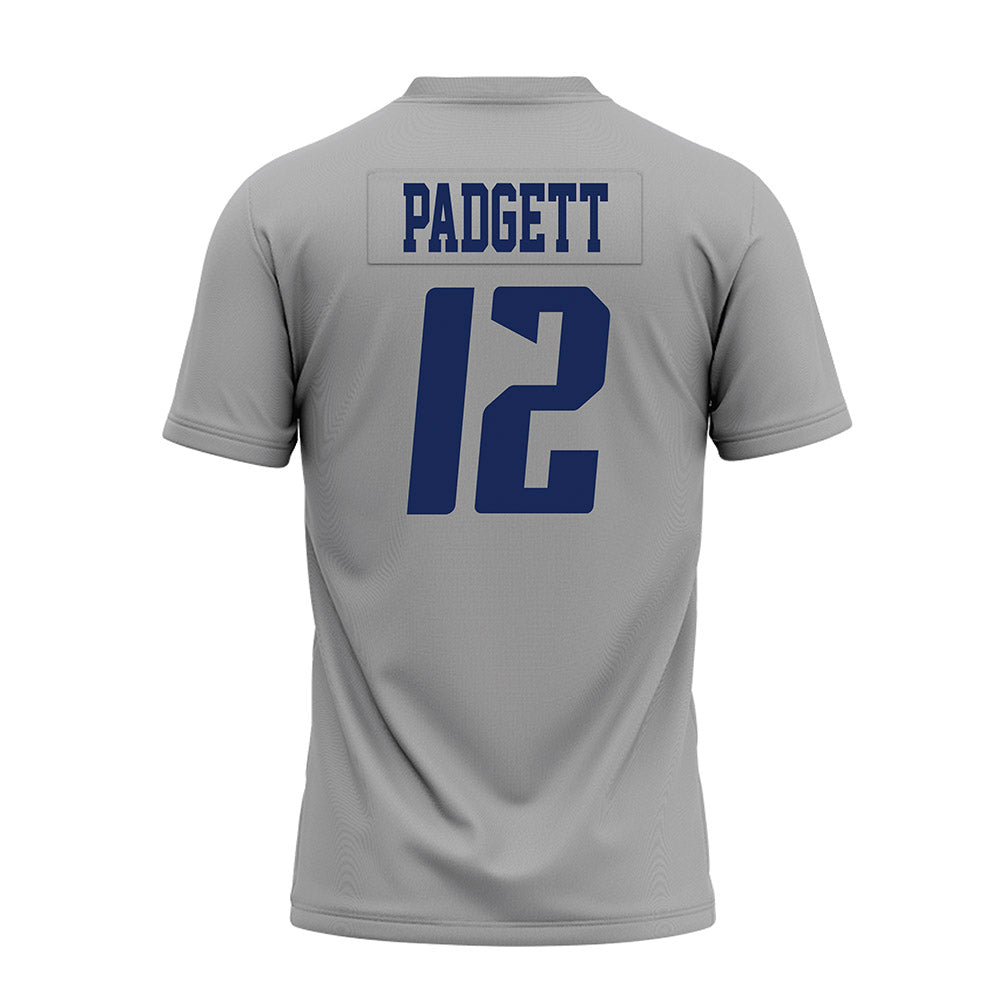 Rice - NCAA Football : AJ Padgett - Mid Grey AAC Premium Football Jersey