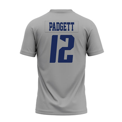 Rice - NCAA Football : AJ Padgett - Mid Grey AAC Premium Football Jersey