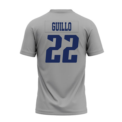 Rice - NCAA Football : Ryan Guillo - Mid Grey AAC Premium Football Jersey