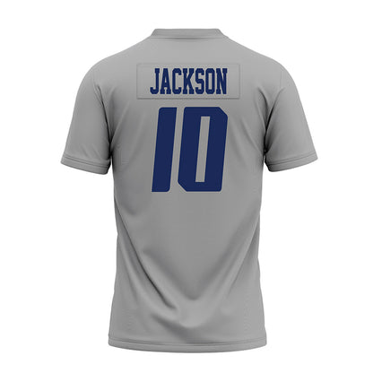 Rice - NCAA Football : Quinton Jackson - Mid Grey AAC Premium Football Jersey