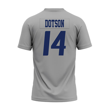 Rice - NCAA Football : Ephraim Dotson - Mid Grey AAC Premium Football Jersey