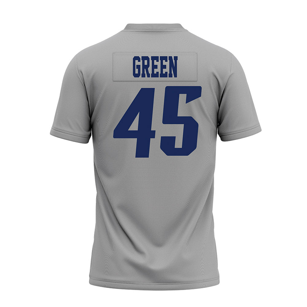 Rice - NCAA Football : Demone Green - Mid Grey AAC Premium Football Jersey