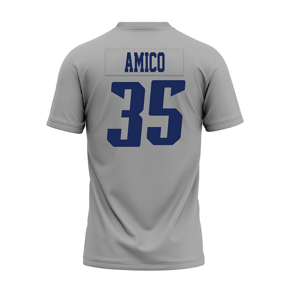 Rice - NCAA Football : Michael Amico - Mid Grey AAC Premium Football Jersey