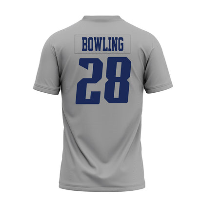 Rice - NCAA Football : Shepherd Bowling - Mid Grey AAC Premium Football Jersey