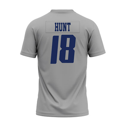 Rice - NCAA Football : Conor Hunt - Mid Grey AAC Premium Football Jersey