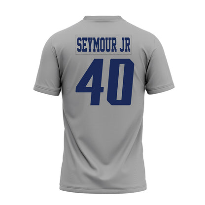 Rice - NCAA Football : Kenneth Seymour Jr - Mid Grey AAC Premium Football Jersey