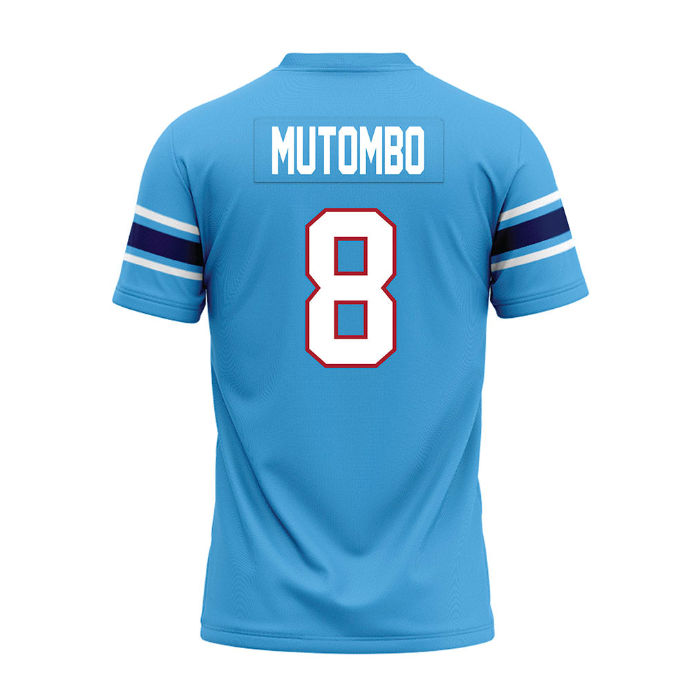 Rice - NCAA Football : Joseph Mutombo - Premium Football Jersey-1