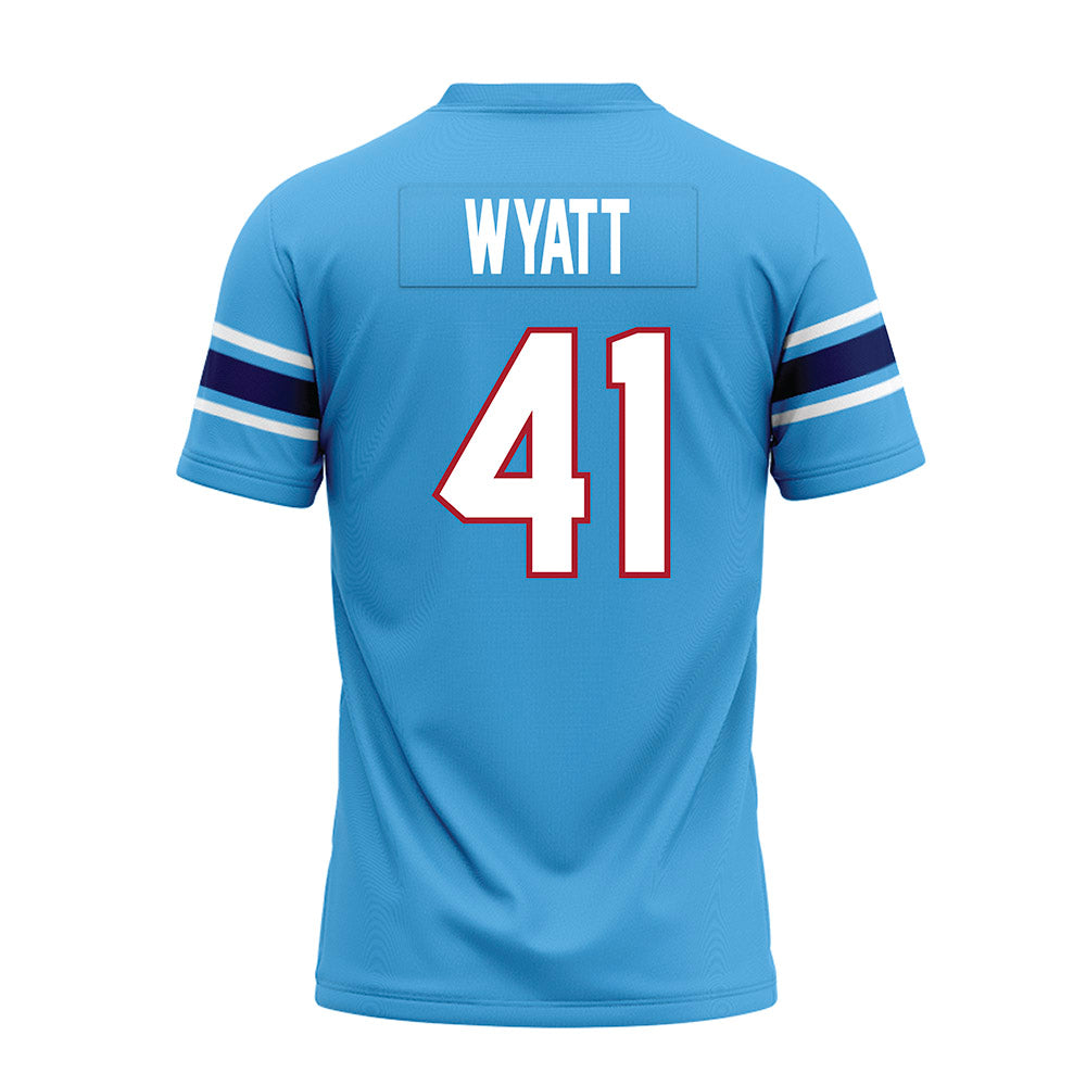 Rice - NCAA Football : Plae Wyatt - Premium Football Jersey-1