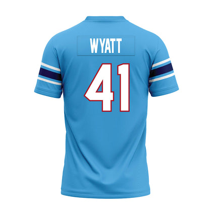 Rice - NCAA Football : Plae Wyatt - Premium Football Jersey-1