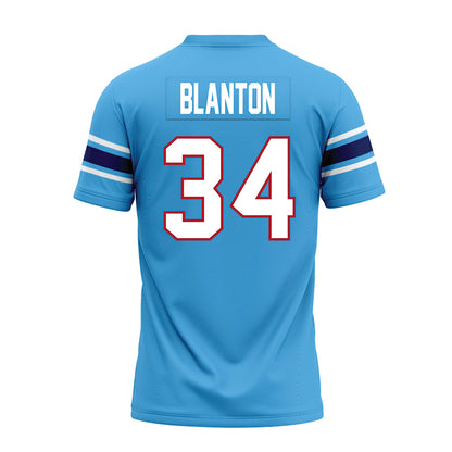 Rice - NCAA Football : Kaleb Blanton - Premium Football Jersey-1