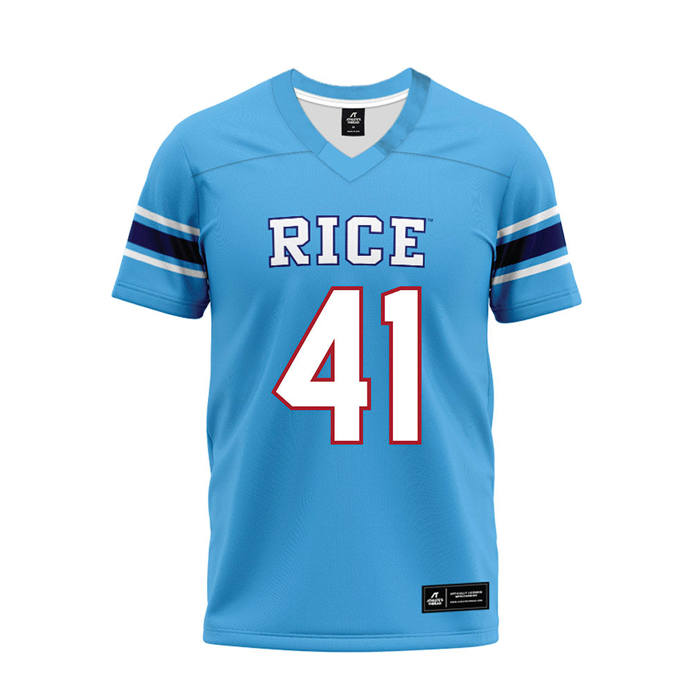 Rice - NCAA Football : Plae Wyatt - Premium Football Jersey-0