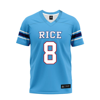 Rice - NCAA Football : Joseph Mutombo - Premium Football Jersey-0