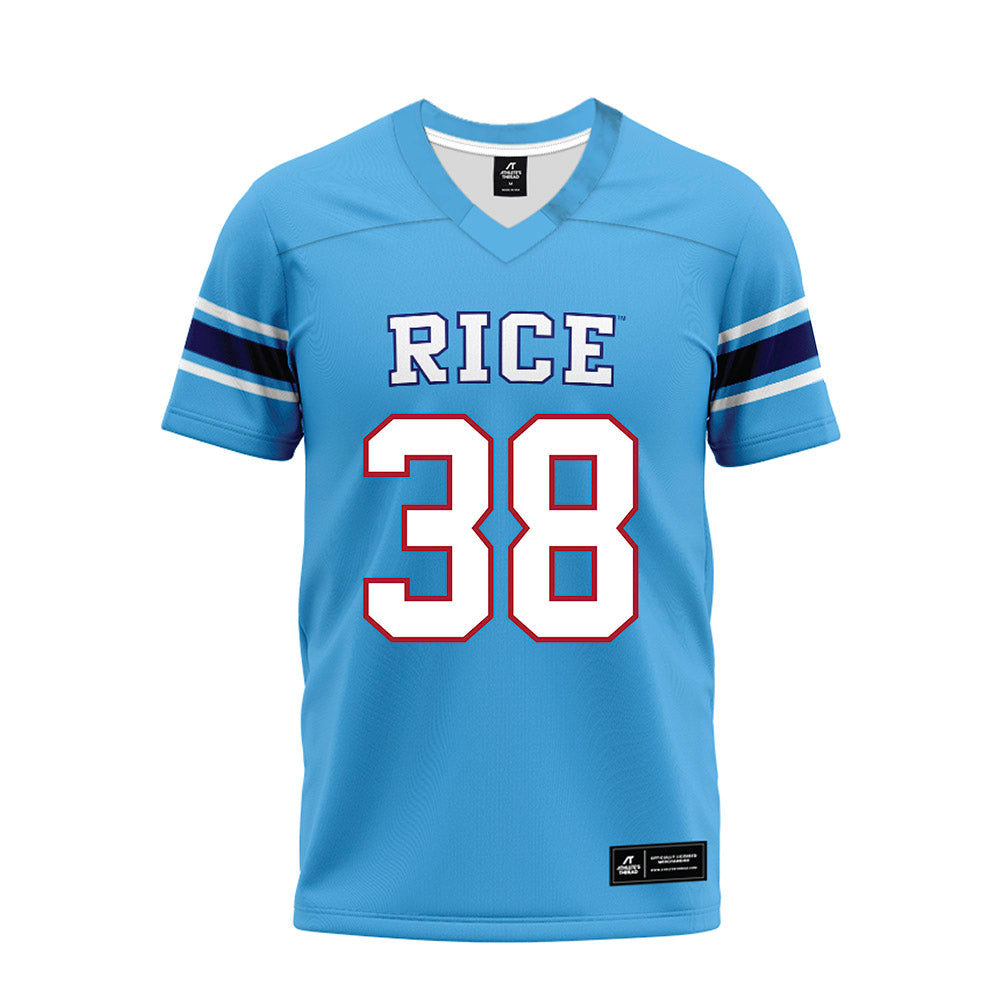 Rice - NCAA Football : Shepherd Bowling - Premium Football Jersey-0