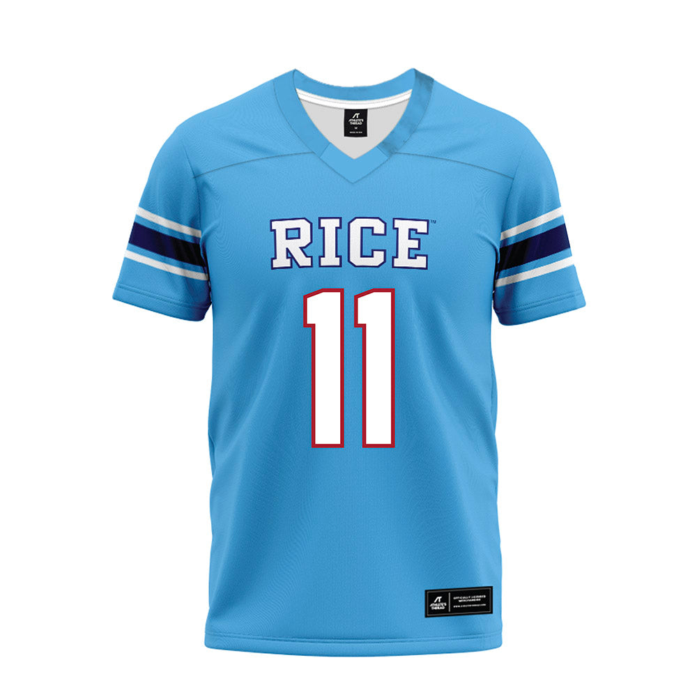 Rice - NCAA Football : Tyson Thompson - Premium Football Jersey