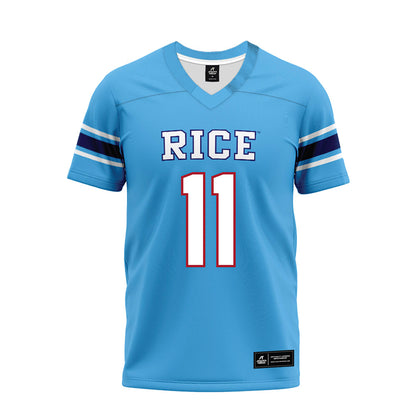 Rice - NCAA Football : Tyson Thompson - Premium Football Jersey