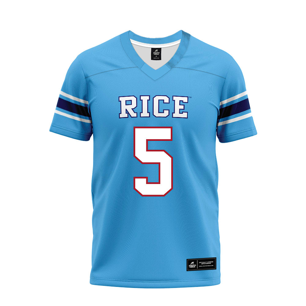 Rice - NCAA Football : Ari Broussard - Premium Football Jersey