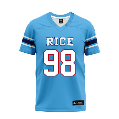 Rice - NCAA Football : Robert Rooks - Premium Football Jersey-0