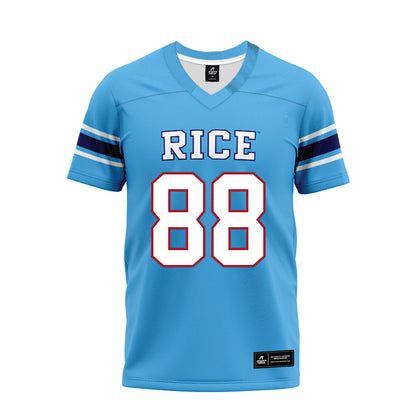 Rice - NCAA Football : Jaggar Hebeisen - Premium Football Jersey