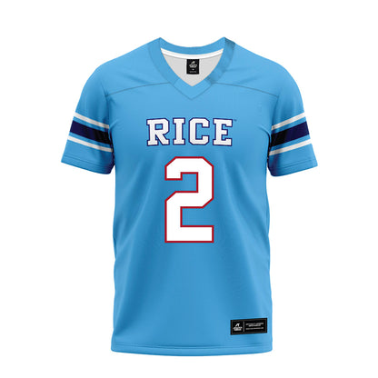 Rice - NCAA Football : DJ Arkansas - Premium Football Jersey