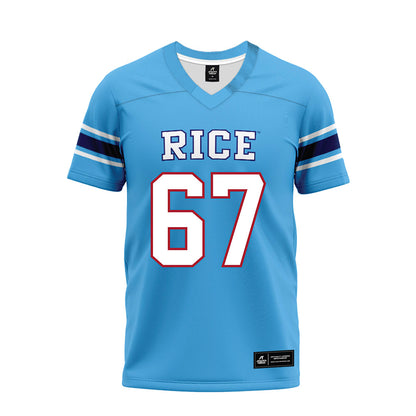 Rice - NCAA Football : Luke Needham - Premium Football Jersey-0