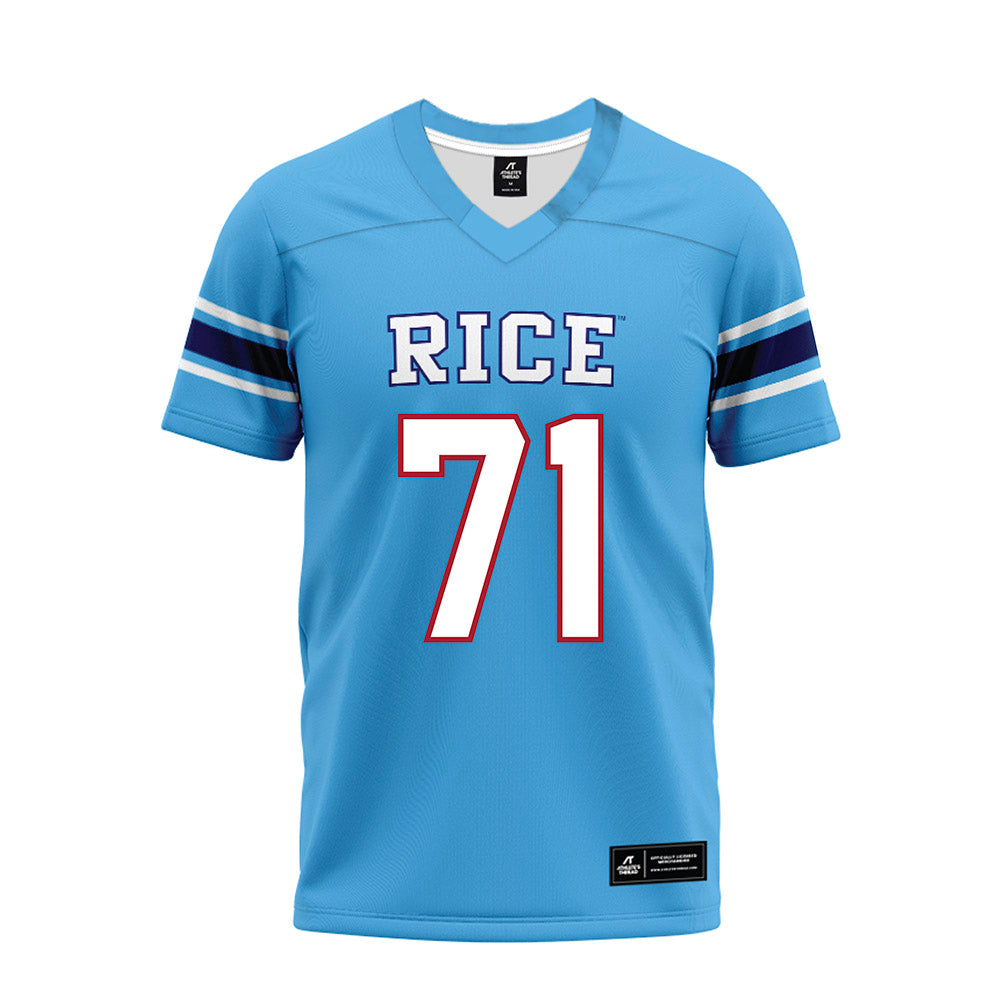 Rice - NCAA Football : Clay Servin - Premium Football Jersey