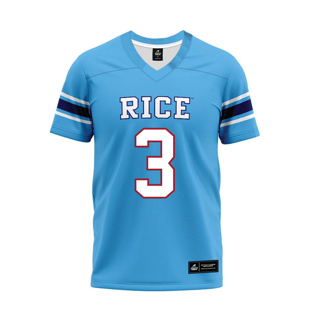 Rice - NCAA Football : Coleman Bennett - Premium Football Jersey