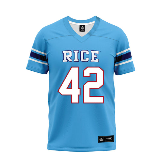 Rice - NCAA Football : Trey Phillippi - Premium Football Jersey