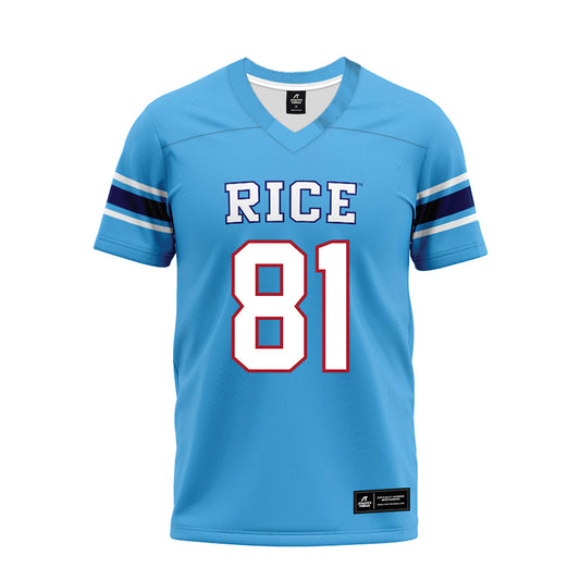 Rice - NCAA Football : Braylen Walker - Premium Football Jersey-0