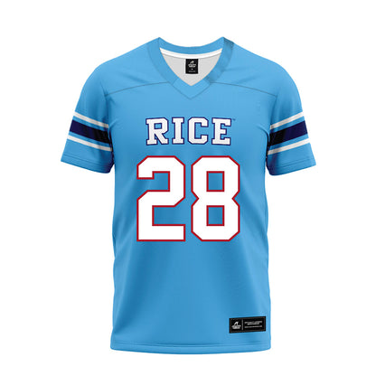 Rice - NCAA Football : Shepherd Bowling - Premium Football Jersey