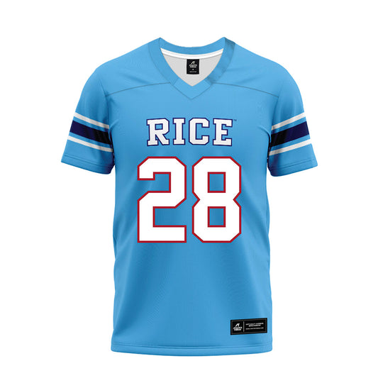 Rice - NCAA Football : Shepherd Bowling - Premium Football Jersey