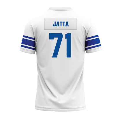 BYU - NCAA Football : Isaiah Jatta - White Premium Football Jersey-1