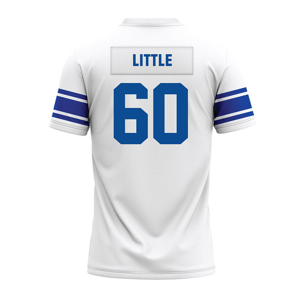 BYU - NCAA Football : Tyler Little - White Premium Football Jersey