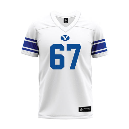 BYU - NCAA Football : Trevor Pay - White Premium Football Jersey