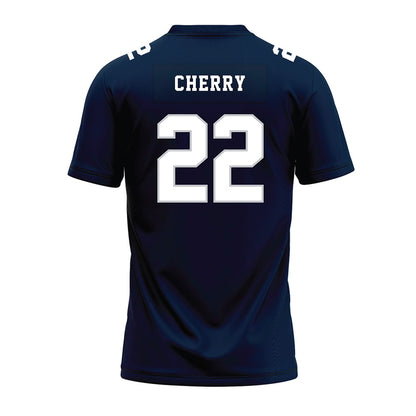 Samford - NCAA Football : Kenyon Cherry - Navy Premium Football Jersey